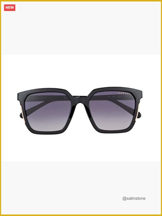 Oversized Square Sunglasses UV400 Protection Acetate Frame main image 4